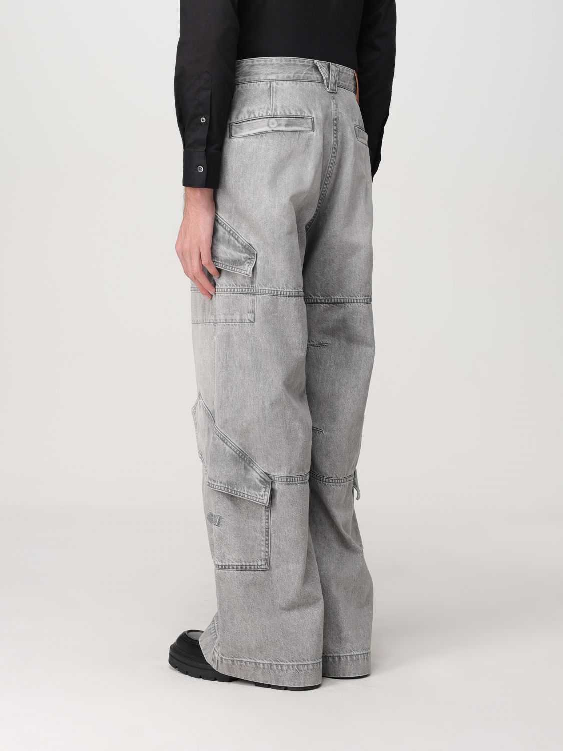 Jeans Men color Grey