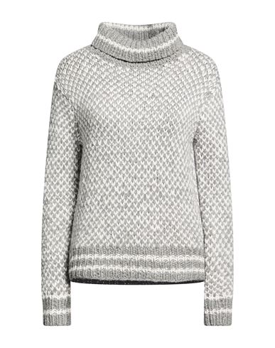 Woman Turtleneck Grey Size XS Cashmere