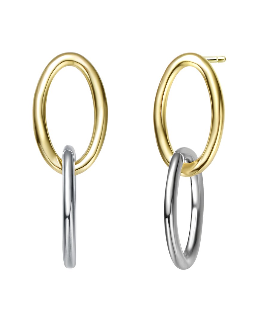 14K Plated Dangle Earrings