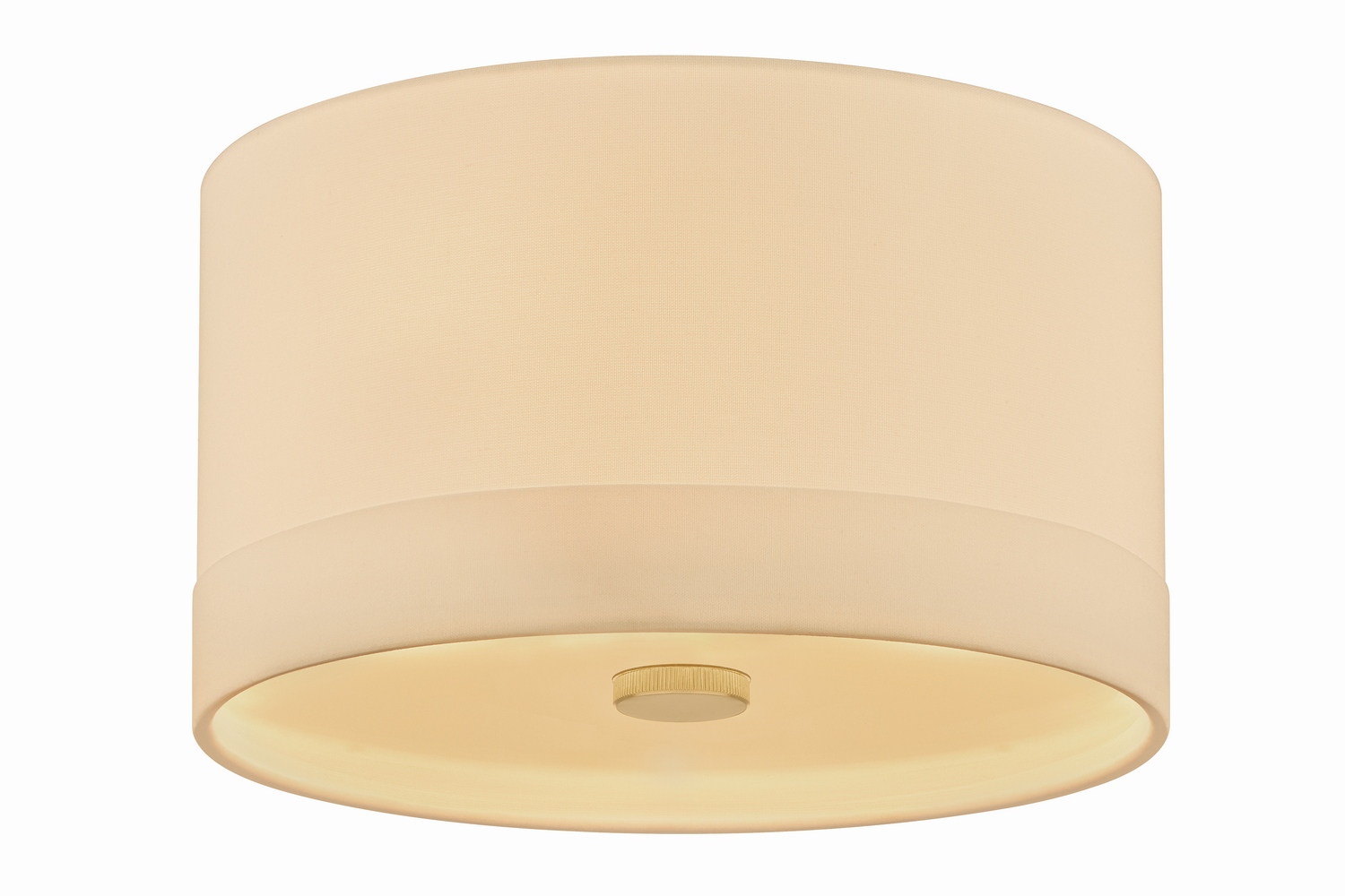 Aged Brass Flush Mount from the Ashland Collection