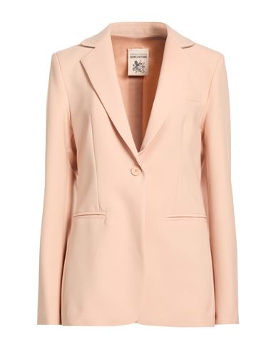 Woman Blazer Blush Size 8 Polyester, Virgin Wool, Elastane