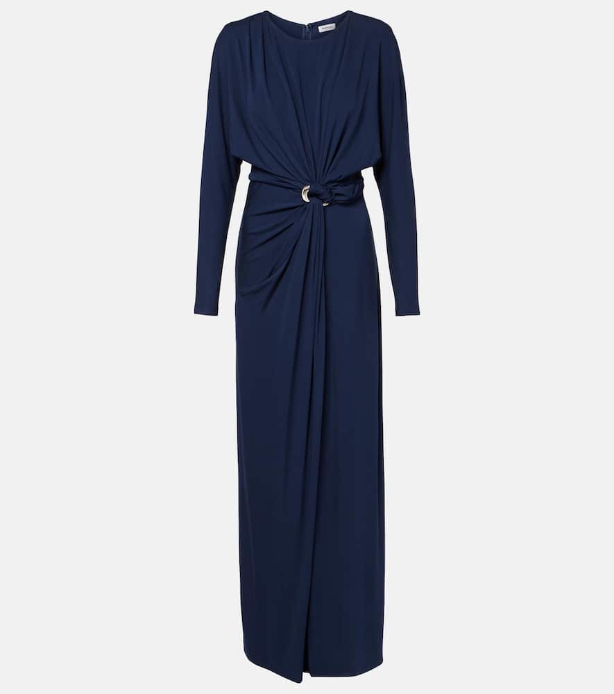 Maisie gathered maxi dress