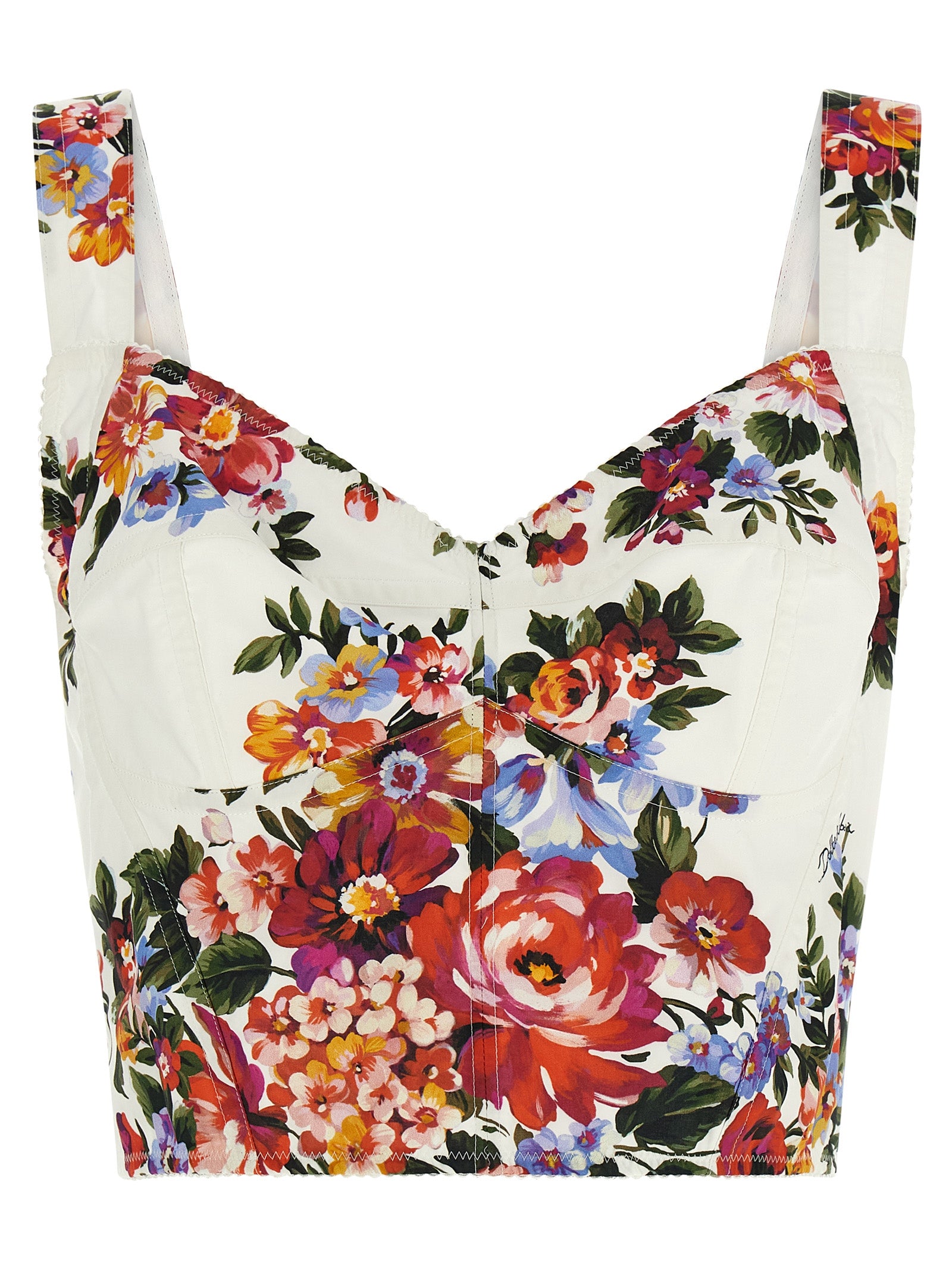 Bustier Top — White