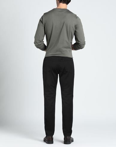 Man Pants Black Size 30 Cotton, Elastane