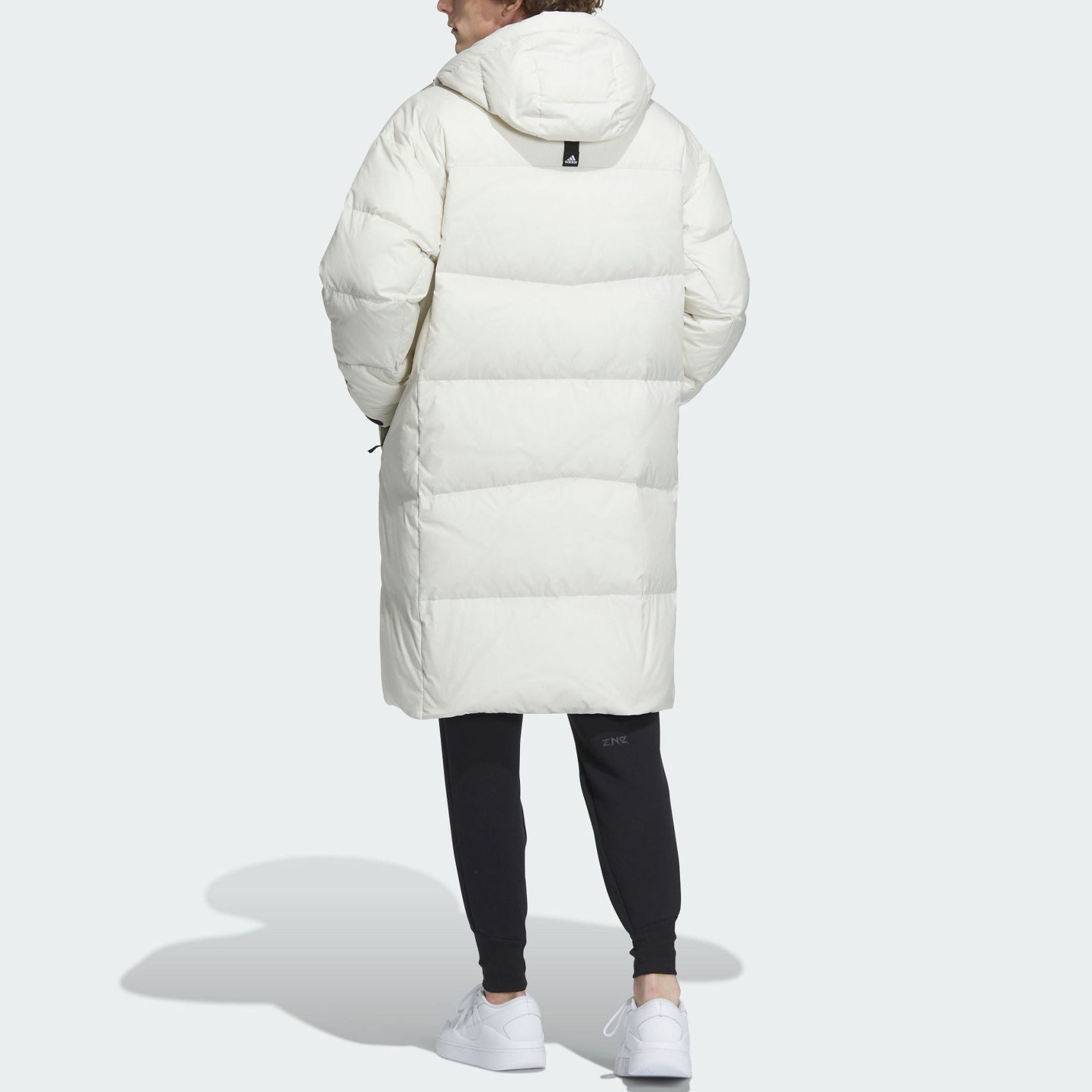 Down Goose Long Jacket 'White'