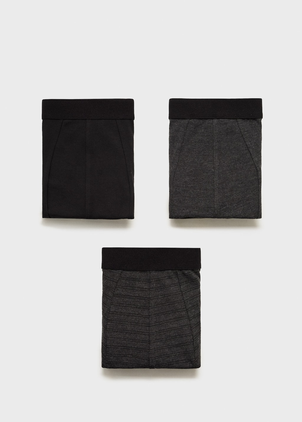 3-pack combined briefs grey - Man - 