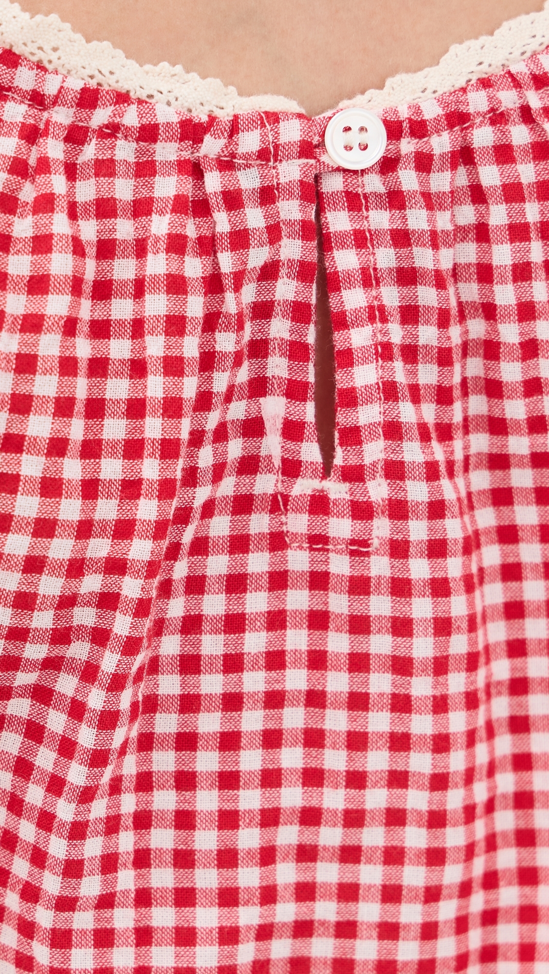 Maisie Top Cherry Red