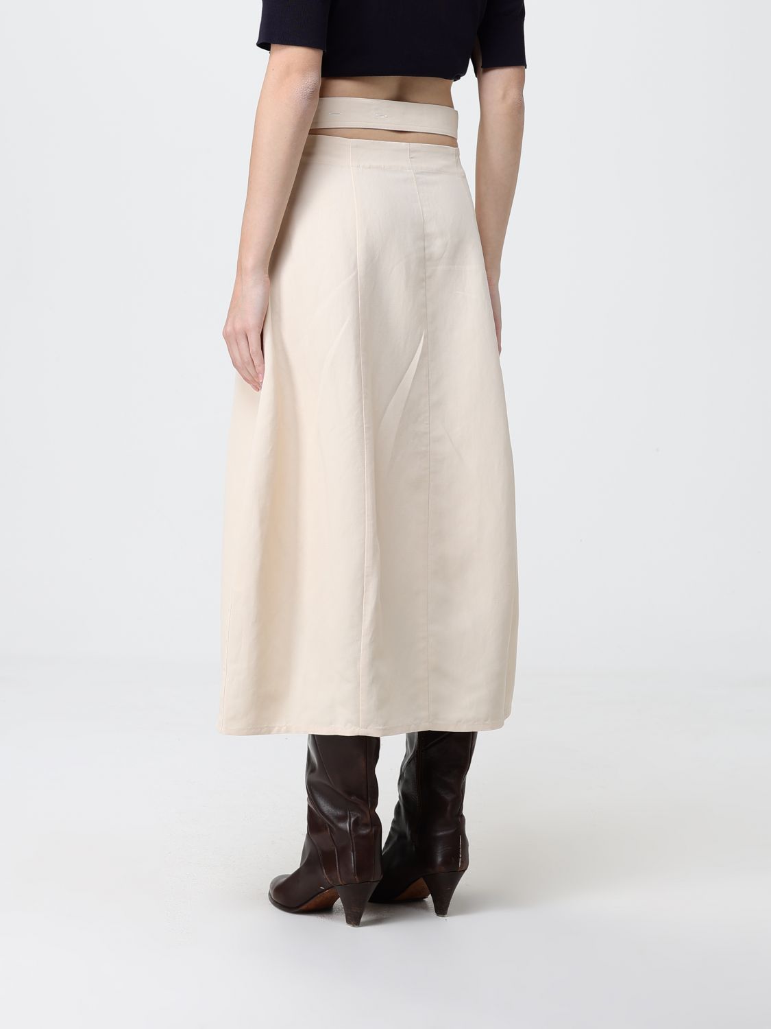 Skirt Woman color Natural