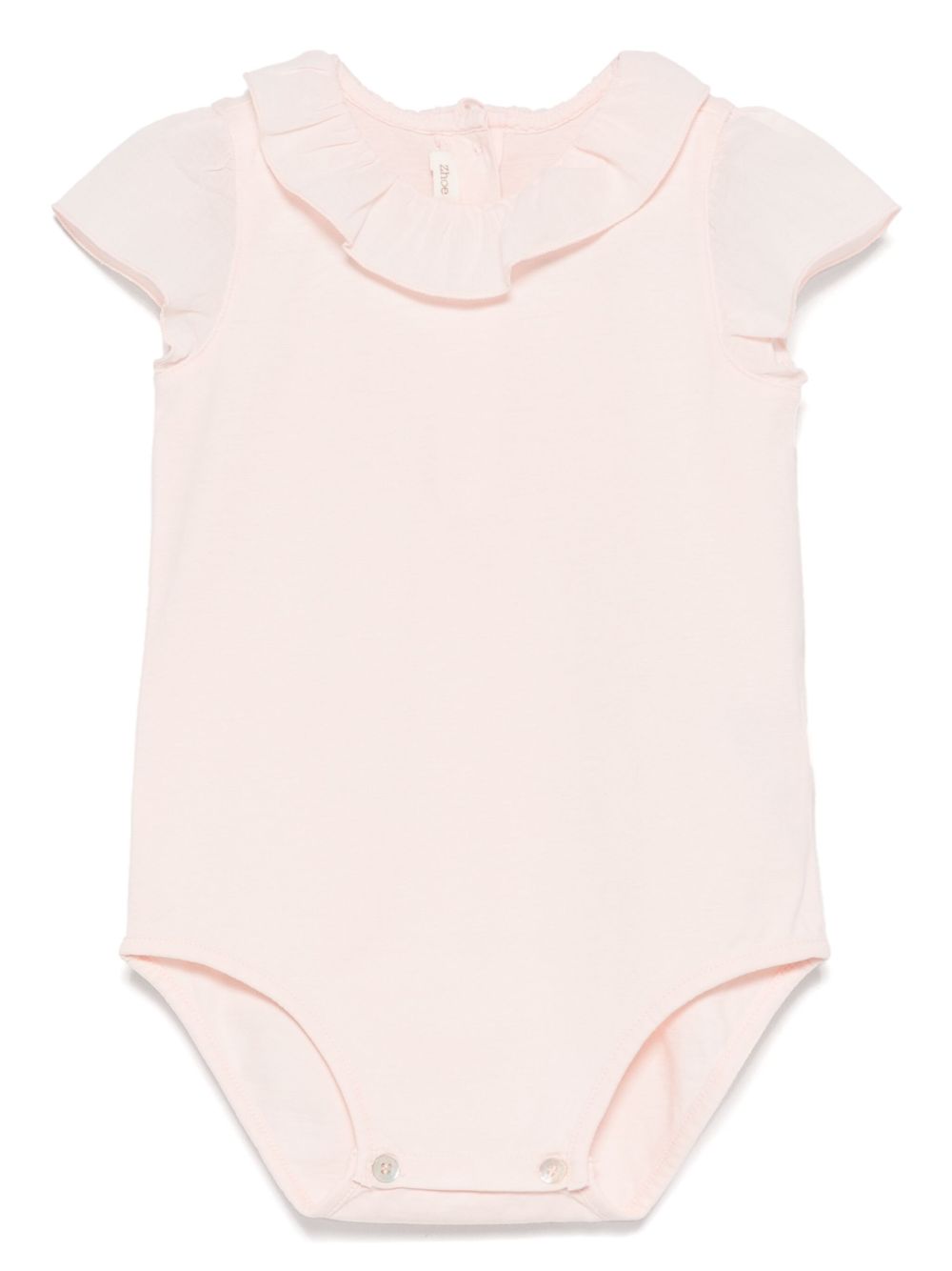 Zhoe & Tobiah cotton babygrow - Pink