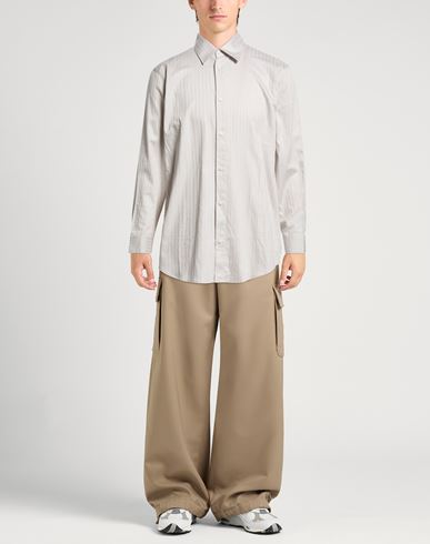 Man Shirt Grey Size L Cotton