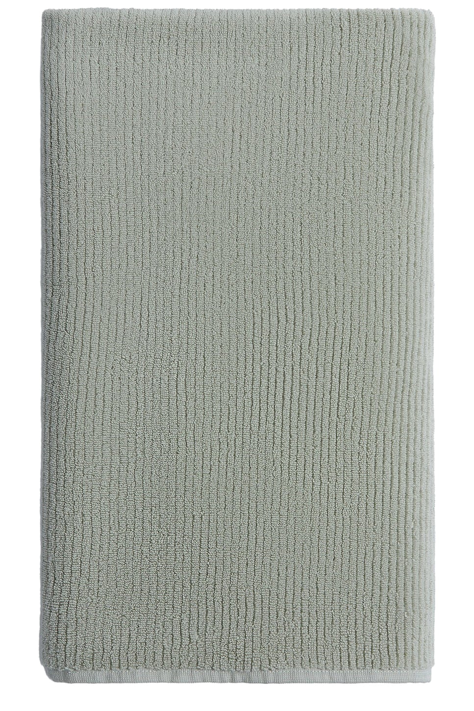 Parachute Soft Rib Bath Towel in Sage - Green. a