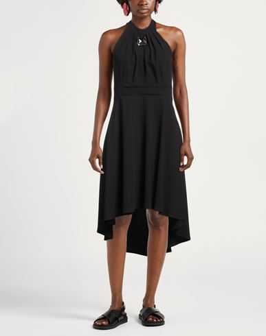 Woman Mini dress Black Size M Polyester, Elastane