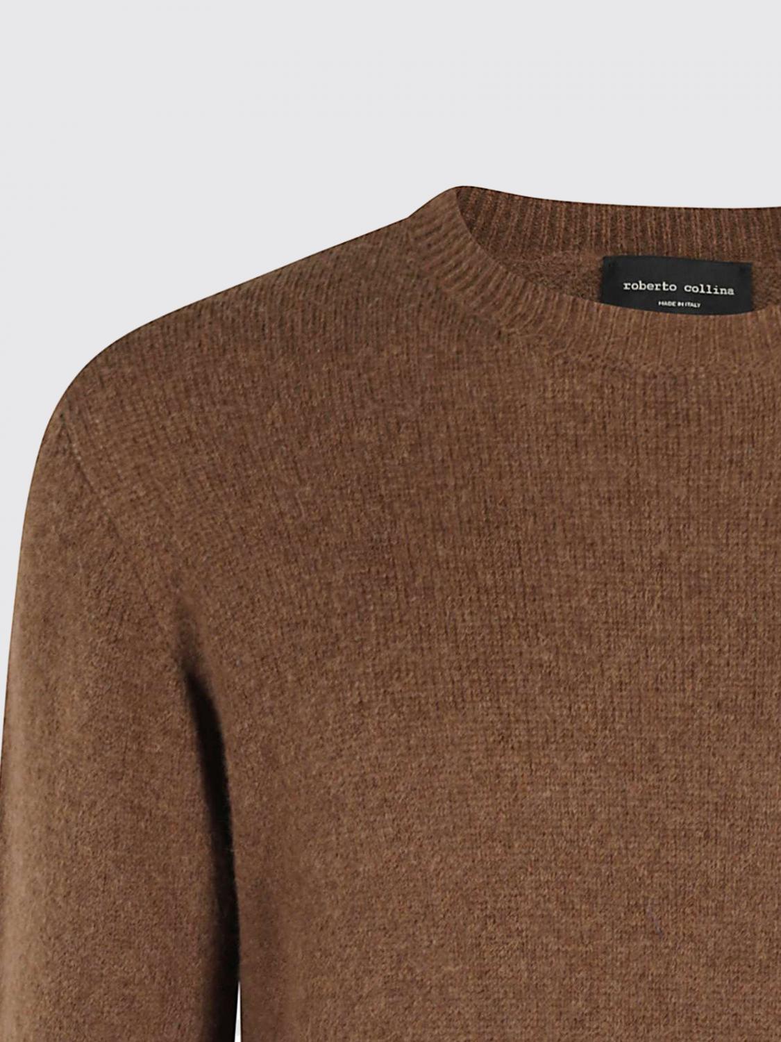 Sweater Men color Tobacco