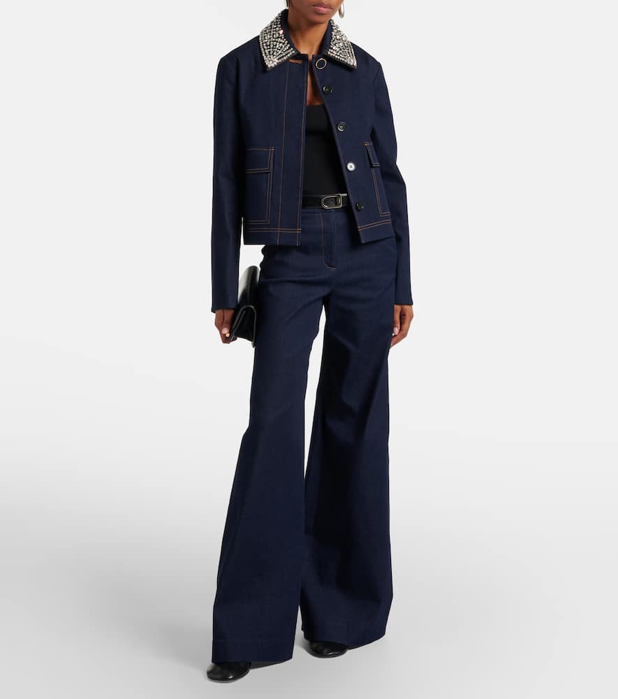 Barrington embellished denim jacket