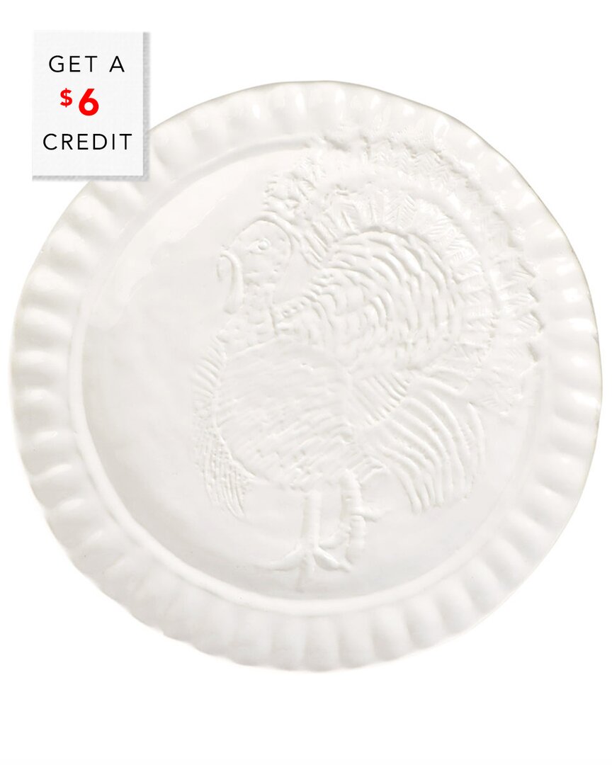 Pietra Tacchino Salad Plate With $6 Credit