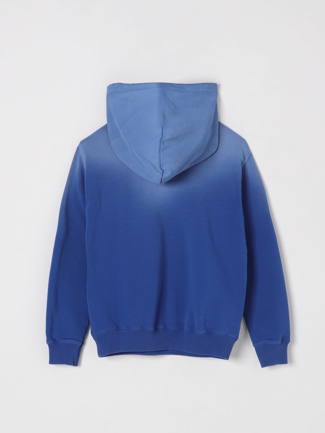 Logo-stamp hoodie - Blue