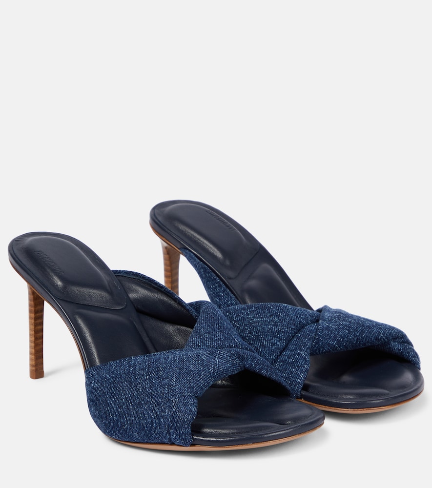 Les Mules Bagnu denim mules