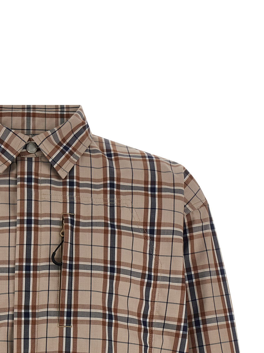 Beige Oversized Overshirt