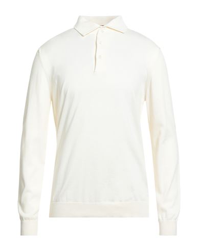 Man Sweater Off white Size L Cotton