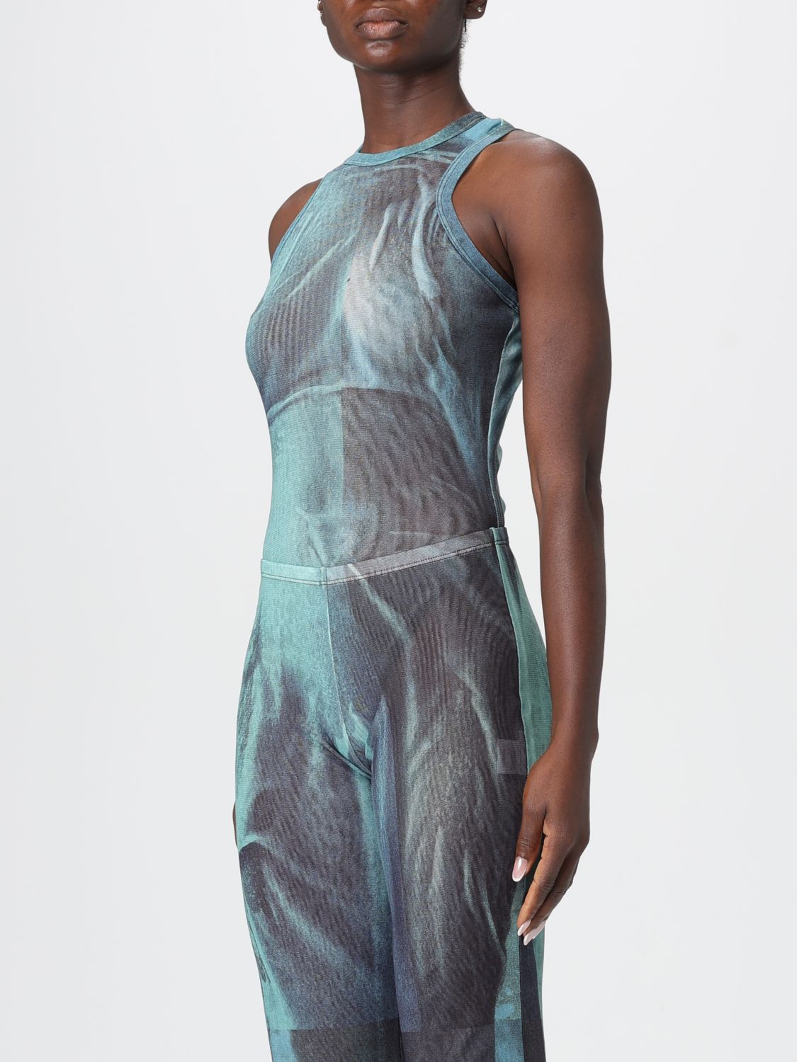 Bodysuit Woman color Indigo