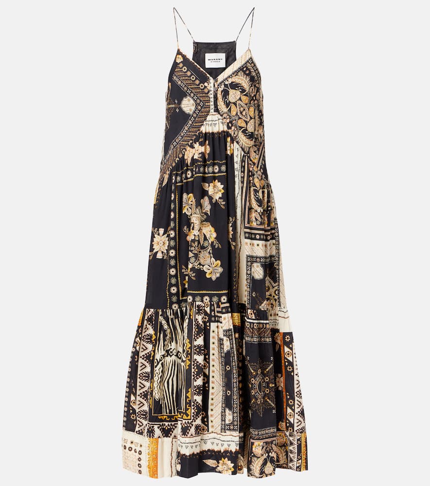 Sabbage printed cotton midi dress