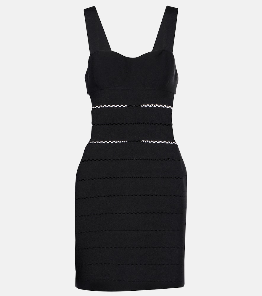 Intarsia minidress