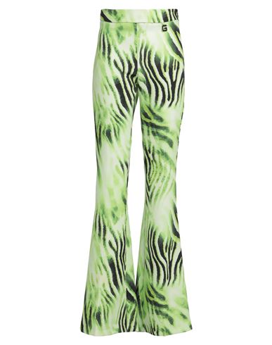 Woman Pants Lime green Size 8 Polyester, Elastane