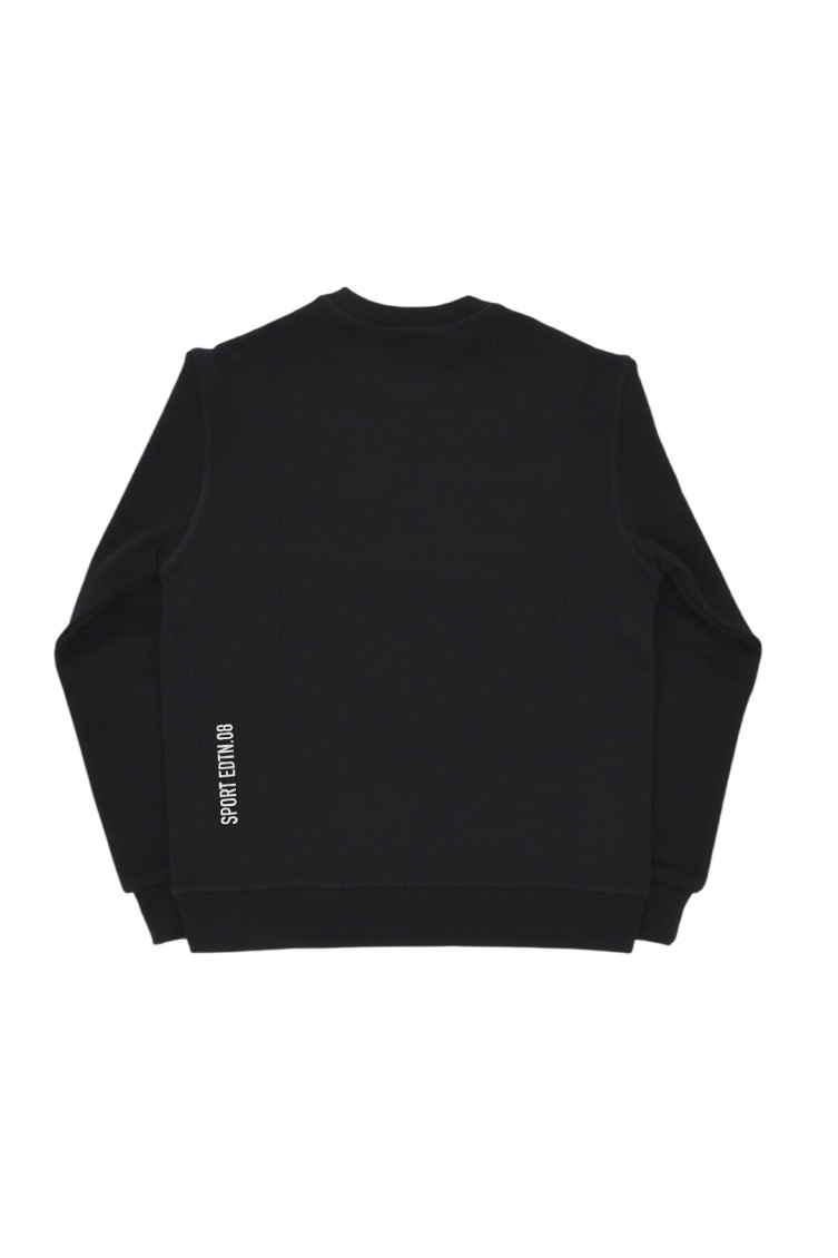 Boys Black Logo Sweatshirt