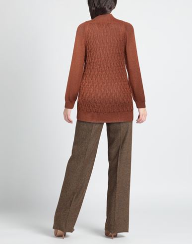 Woman Turtleneck Tan Size S Viscose, Polyester, Polyamide