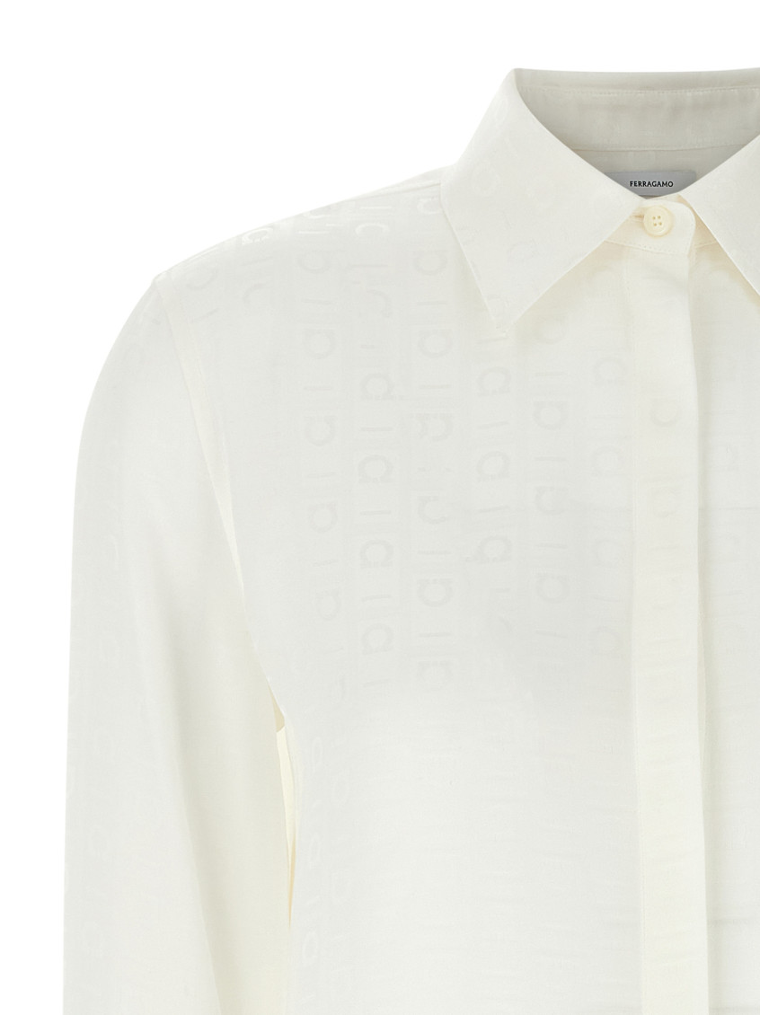 Monogram Shirt Shirt, Blouse