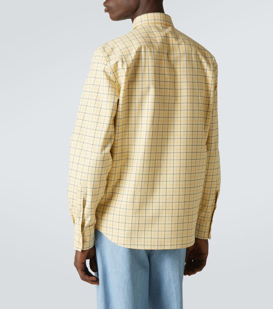 Checked cotton shirt