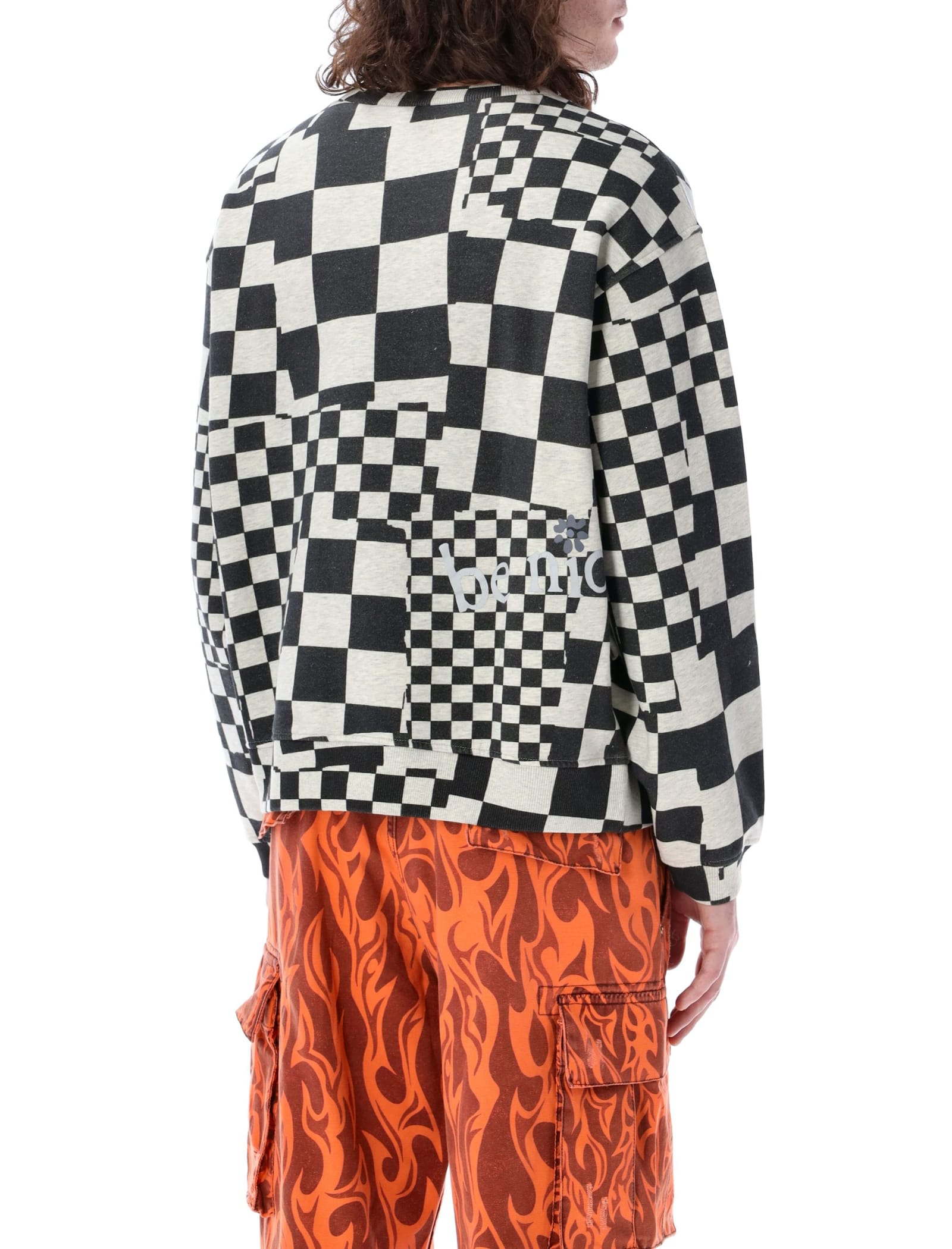 Venice Checked Sweatshirt