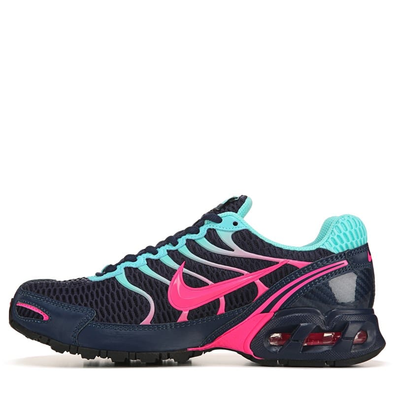 Women's Air Max Torch 4 Running Shoes (Navy/Aqua/Pink)