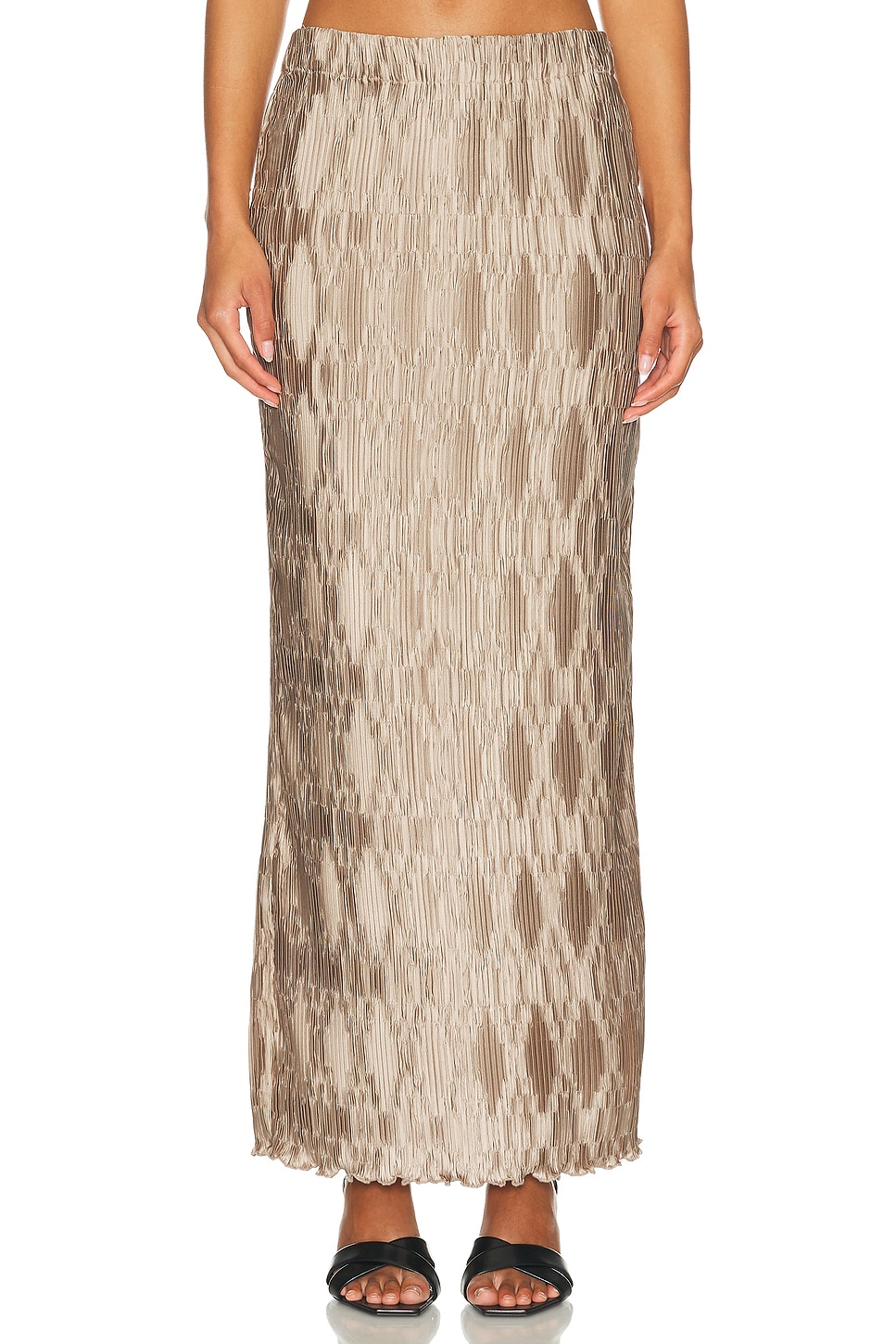 By Malene Birger Elisas Skirt in Cobblestone - Taupe. 42 also , 36