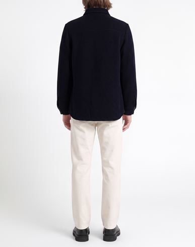 Façonnable Man Coat Midnight blue Size XL Recycled wool, Polyamide