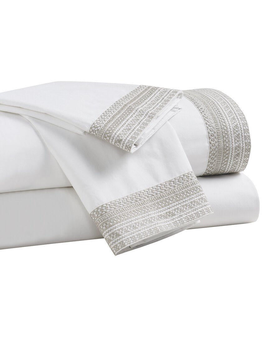 Olivia Cotton Percale 300 Thread Count Sheet Set