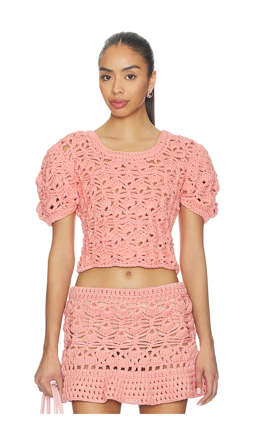 Aniye Records Mabel Top in Pink. XS. Also in S