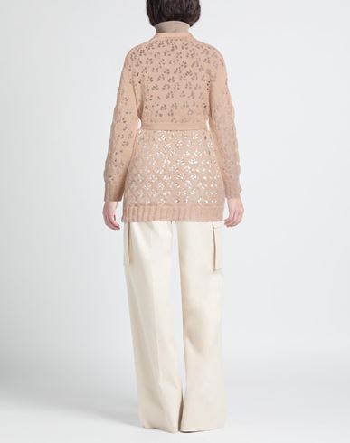 Woman Cardigan Beige Size 10 Acrylic, Mohair wool, Polyamide, Wool
