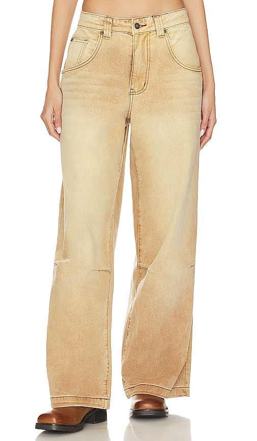 Jaded London BAGGY PANTS COLOSSUS in Tan. Größe 34. Also in 24, 25, 26, 28
