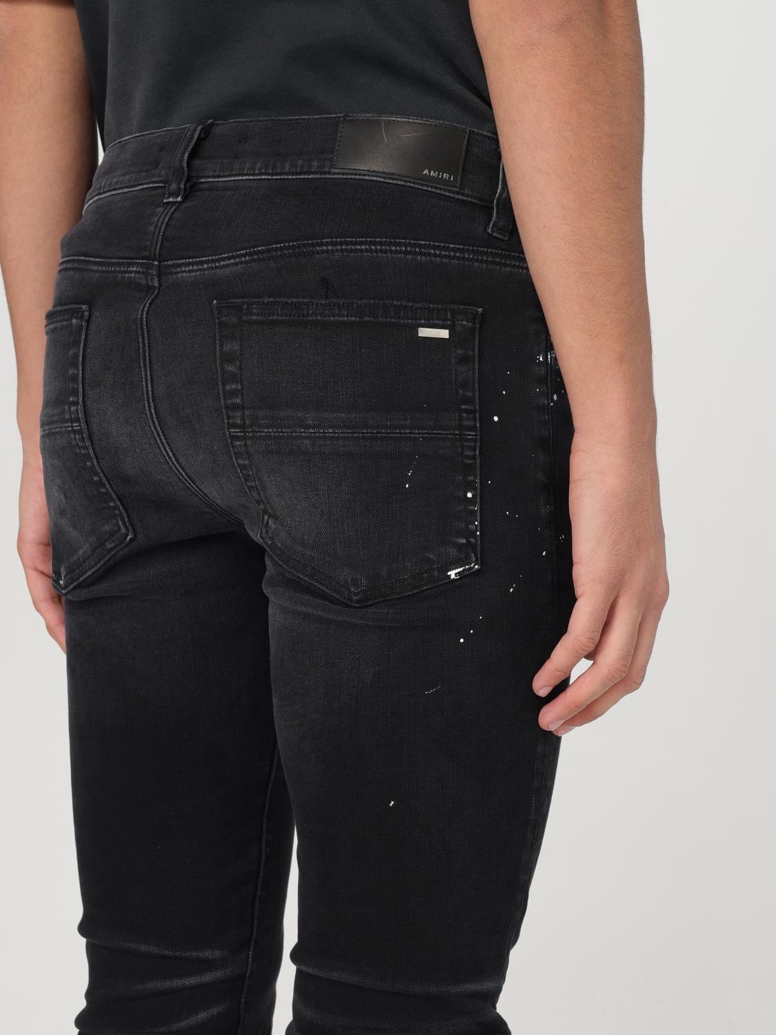 Patch-detailing skinny jeans - Black