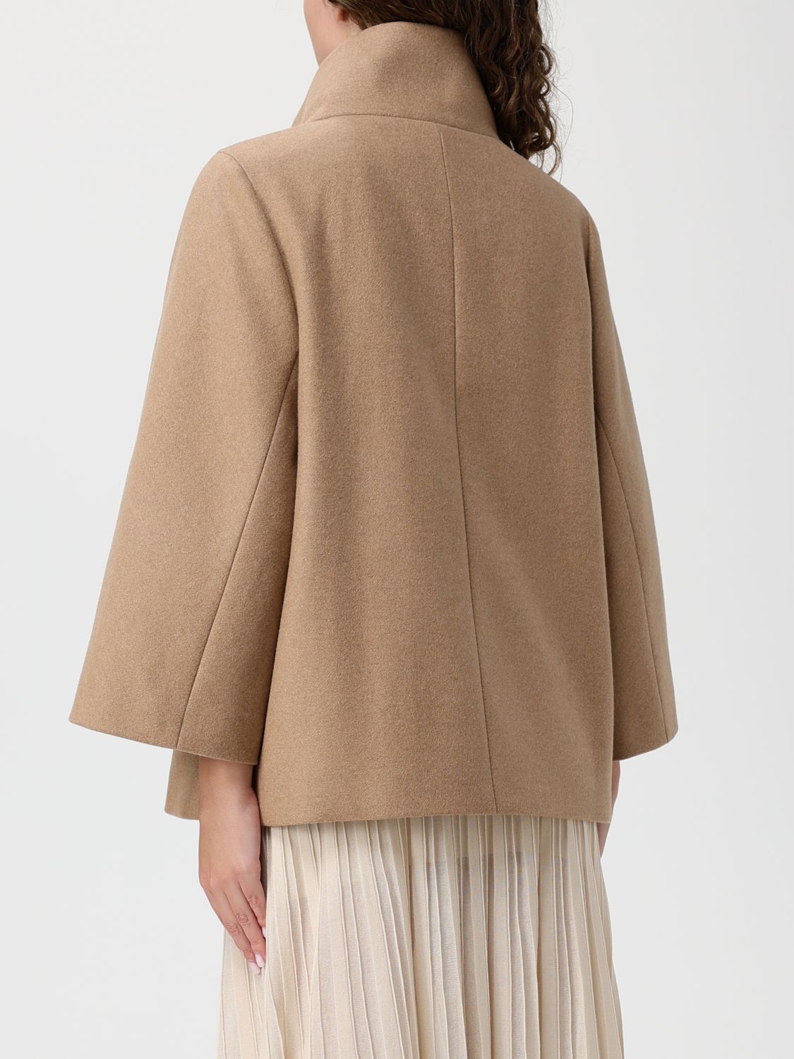 Coat Woman color Camel