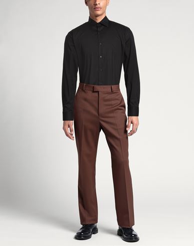 Man Shirt Black Size 16 ½ Cotton, Elastane