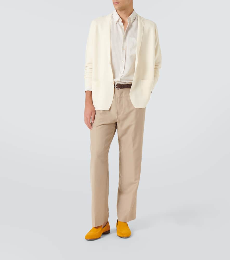 Manolo Blahnik Truro suede loafers
