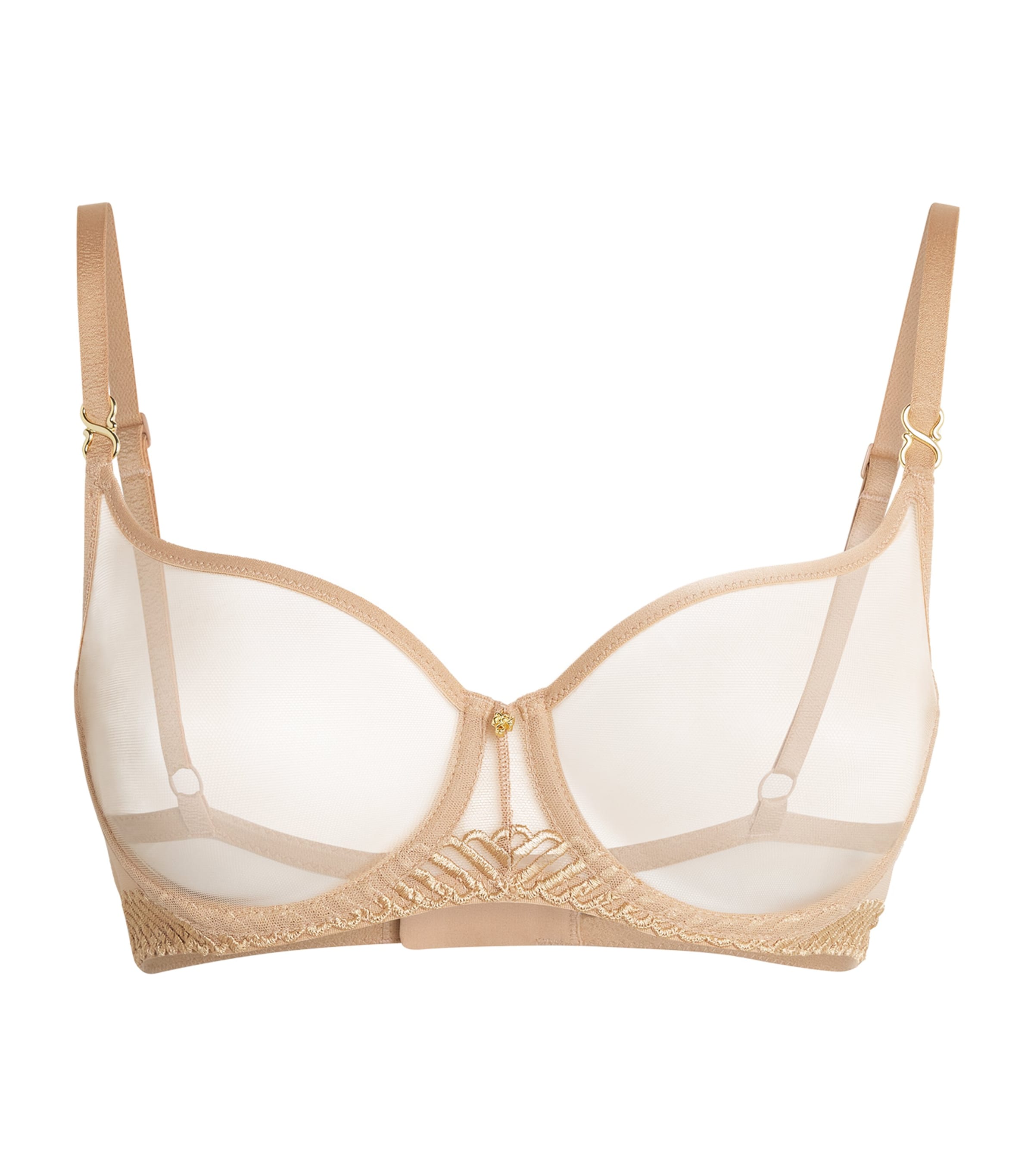 Sheer Emotion Underwired Half-Cup Bra