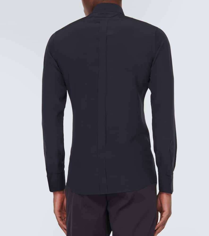 Silk crêpe de chine shirt