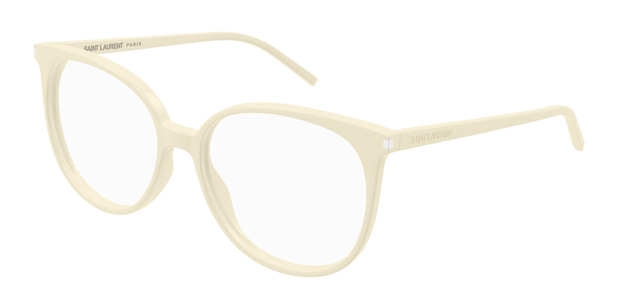 Saint Laurent Men's Glasses, White