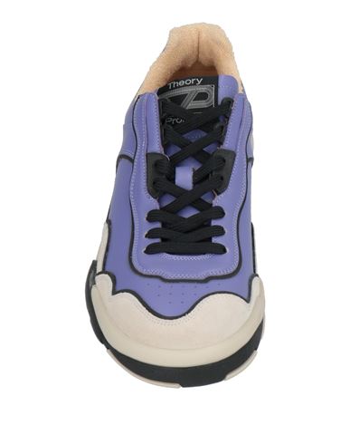 Man Sneakers Purple Size 9 Calfskin
