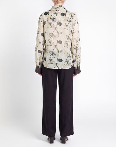 Aviù Woman Shirt Khaki Size 6 Polyester