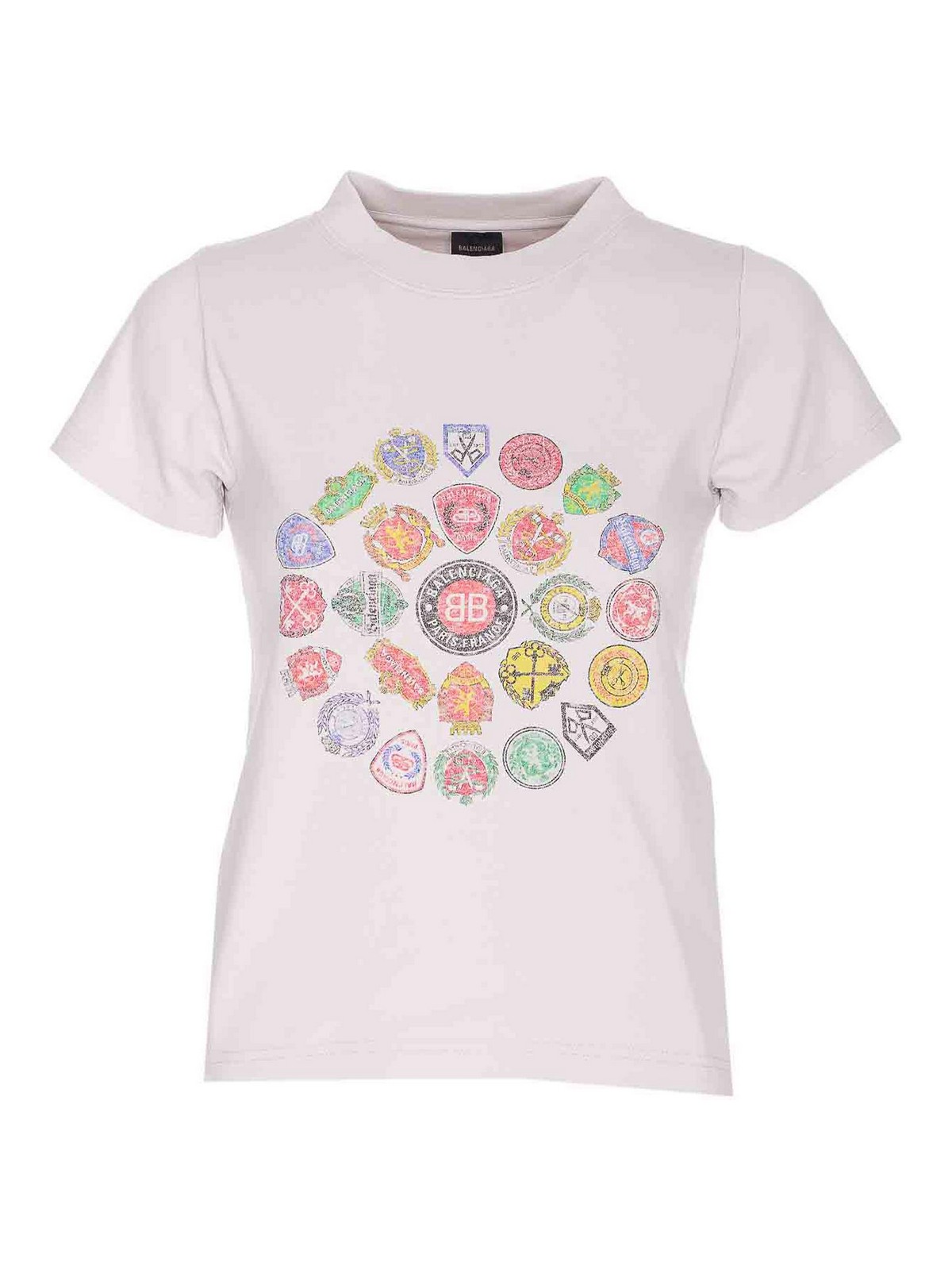 Dirty White Fitted T-Shirt
