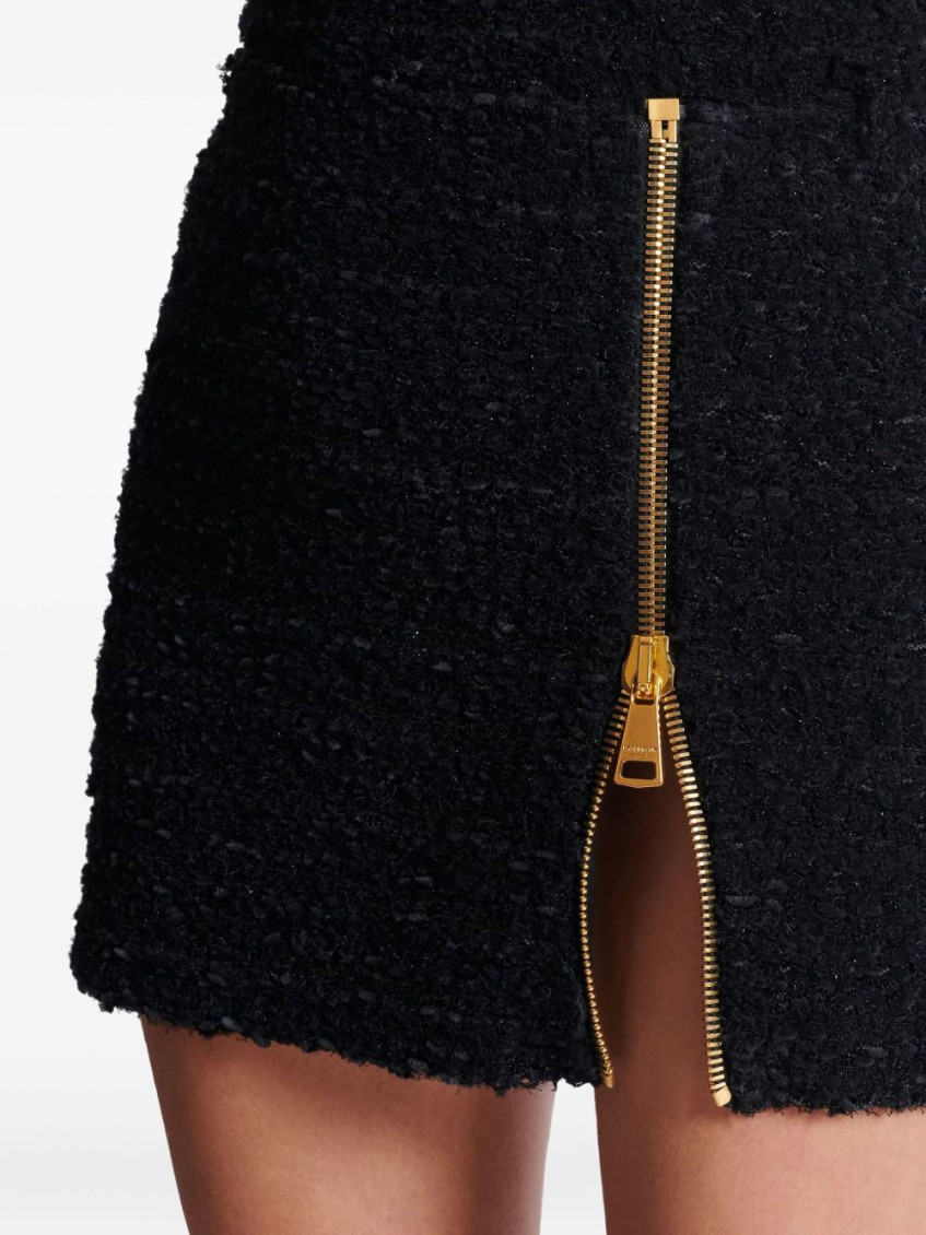 Tweed Mini Skirt